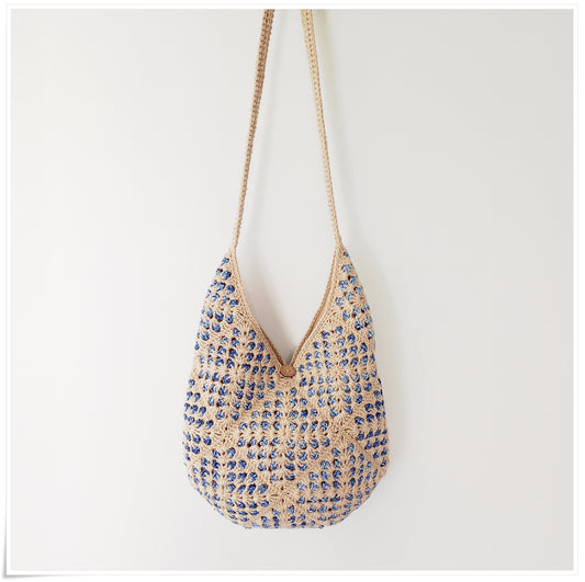 Crochet Granny Square Cross Body Bag