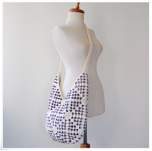 Crochet Granny Square Cross Body Bag