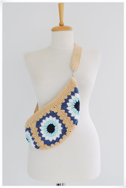 Crochet Small Crossbody Bag