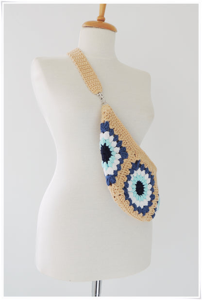 Crochet Small Crossbody Bag