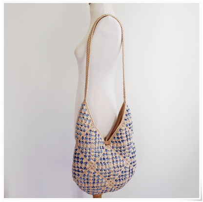 Crochet Granny Square Cross Body Bag