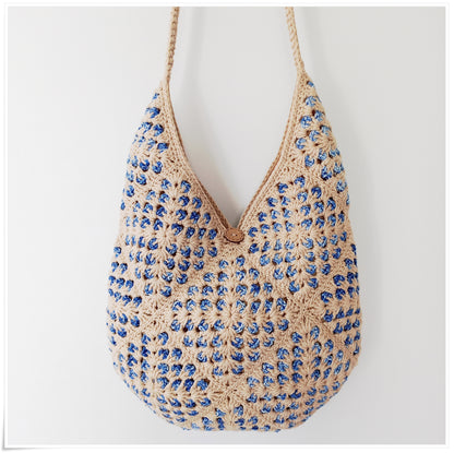 Crochet Granny Square Cross Body Bag