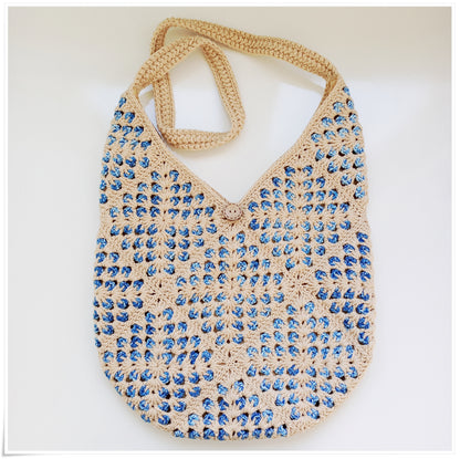Crochet Granny Square Cross Body Bag