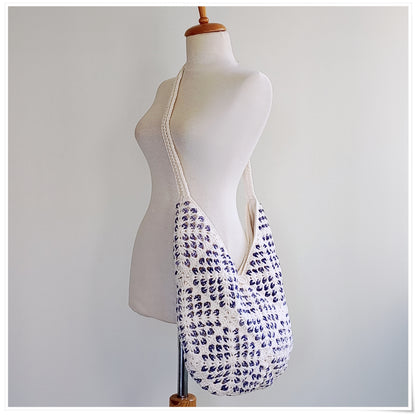 Crochet Granny Square Cross Body Bag